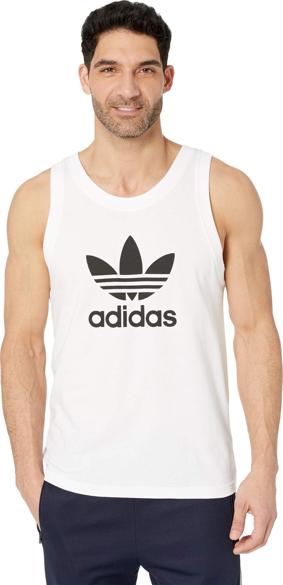 Amazon | adidas Originals メンズ トレフォイル タンクトップ